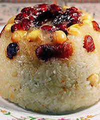 宁波特产 豆沙八宝饭