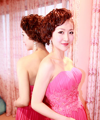 本姑娘第一次发帖 试纱和试妆一起滴