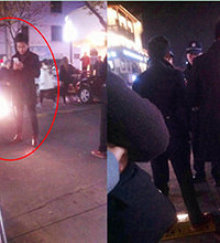牛!拦警车咬警察