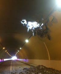 衢州一高速公路隧道惊现“大洞”!