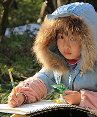 小美女,让人敬佩