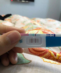 "好孕接起来!!我月经不准,老公精子数量少弱,今天秒红!"