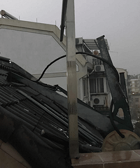 衢州风雨1小时,楼顶太阳能危险了,怎么办?