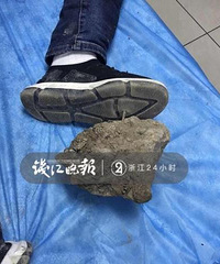 隔着屏幕都疼!衢州一建筑工人脚被钢筋生生刺穿