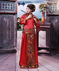 淘宝 齐地婚纱 秀禾服