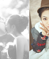 海边婚纱照