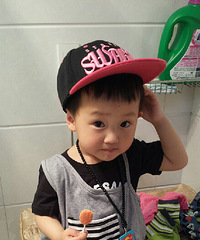 宸宝回归。。。可以上幼稚园了真的长大了