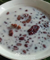 椰奶味红豆西米露