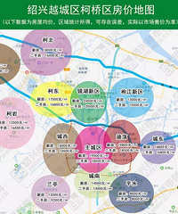 2018年底绍兴房价地图出炉!