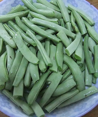 "四季豆焖面"