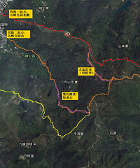 黄岩方山-丫髻岩九条徒步线路