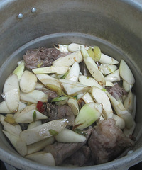 加菲猫私房菜------排骨炖茭白