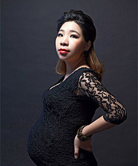 高贵冷艳孕妇照