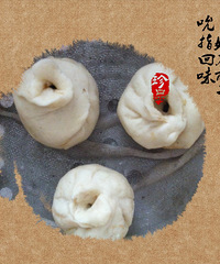 可爱吧?周末在家做的小包子