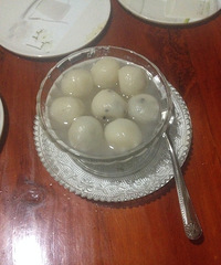 【吃货随手拍】自制芝麻豆沙汤圆