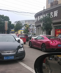 【个性街拍】红色的豪车