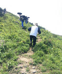 巅峰户外上登石塘小武功山,下海嬉水大三蒜岛。