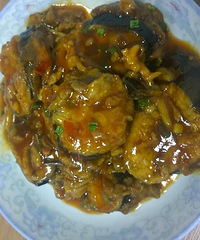 【吃货在台州】+(鱼香味的茄盒)只此一家别无分店