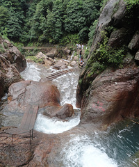 玩水纳凉好去处,温岭寒龙潭坑走一遭
