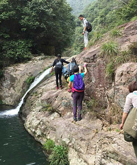 龙王十八潭至蓝田涌泉徒步之旅2015.3.22