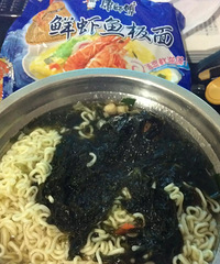 "【吃货在台州】紫菜和泡面的吃法【自制】"
