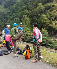7.24巨坑奄溯溪,刺激
