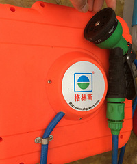 洗车水鼓、接上水就能用,成色很新、没怎么