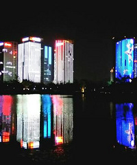 中央公园试拍夜景