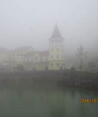 浓雾中探访黄岩大寺基风电场