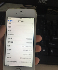 国行金色iPhone5s