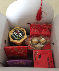 【我收到的喜糖包】+麻麻喝喜酒带回的喜糖包