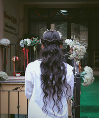 长发及腰 之“ 最美婚纱”