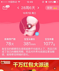 不知不觉的 我的宝宝也这么大了 倒计时7
