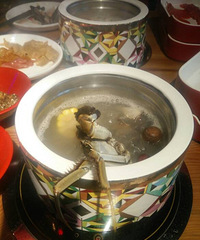 银泰零零柒海鲜火锅~自助火锅吃起来