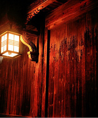 路桥老街的夜景有一番别样的味道