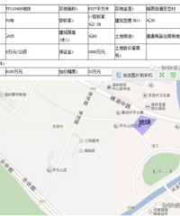 今日温岭地价破1万!芝岙村地块拍出了1.795亿元