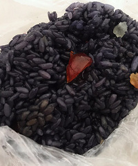 小摊上买乌饭 回家自制八宝饭 迷倒赞