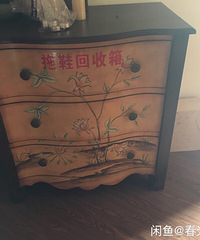 "低价出美式乡村雕花工艺储藏柜,五斗柜"