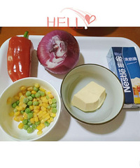 彩蔬奶油烩饭 内附制作过程