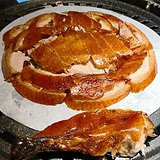 烤鸭的火锅吃法