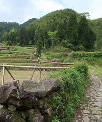 探四都坑挂壁公路 访猫儿图高山草甸