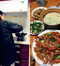 一个人烧10个大菜 请叫我李大厨