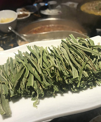 吃到了新鲜货——贡菜 只想说美味