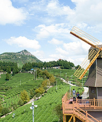 航拍羊岩山