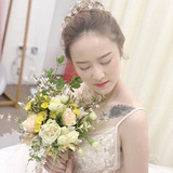 去试妆了很开心