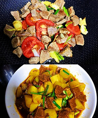 牛肉炖土豆 你能吃几碗饭