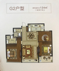 九龙春晓出户型图了 还是精装修