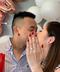 当你被求婚却没有做指甲…