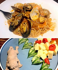 海鲜意面让我成为了回头客