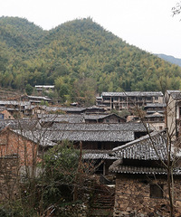 与南蒋古村相约一场来去匆匆的雪